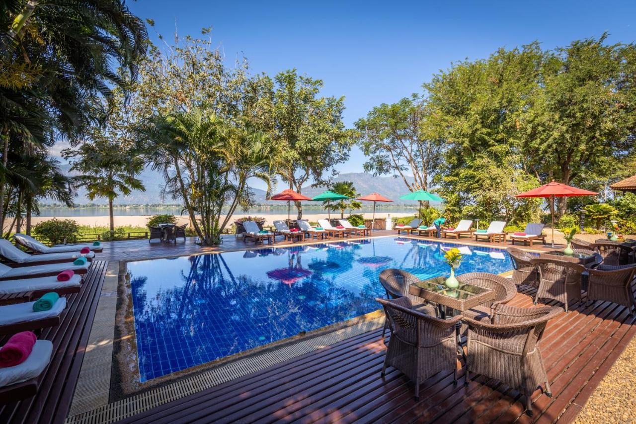 La Folie Lodge Champasak Bagian luar foto