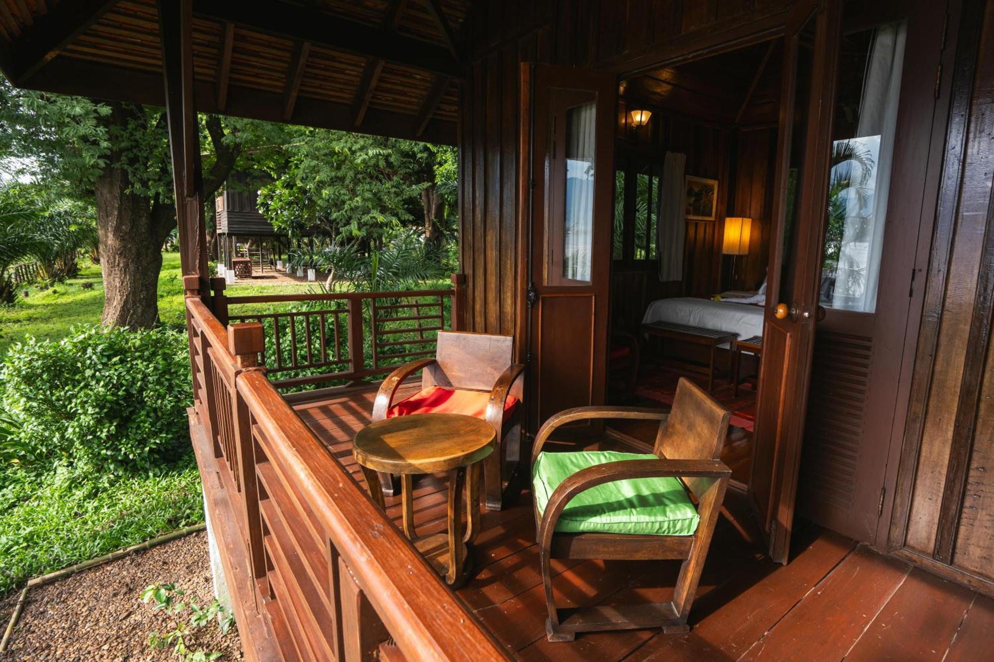 La Folie Lodge Champasak Bagian luar foto