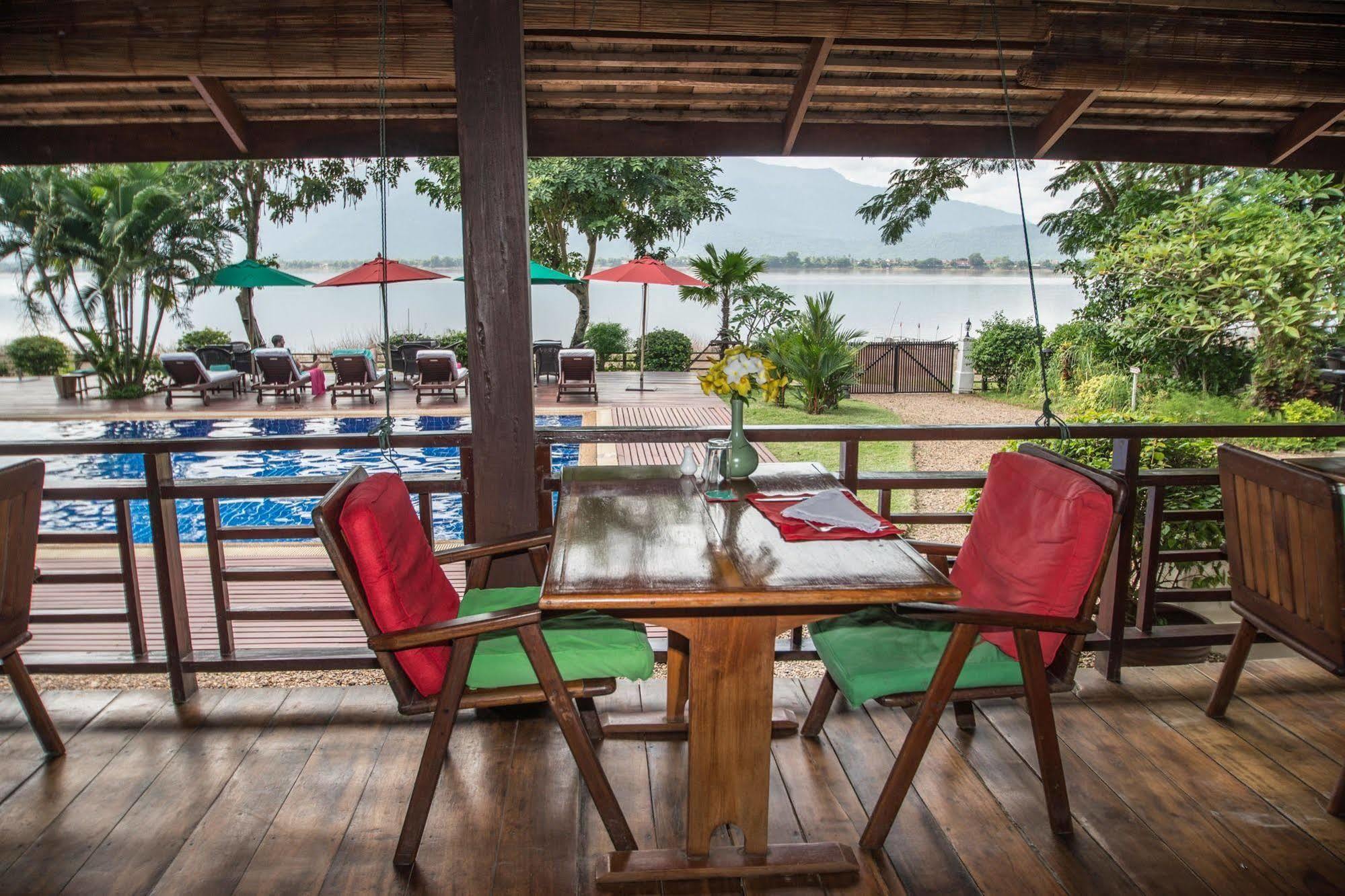 La Folie Lodge Champasak Bagian luar foto