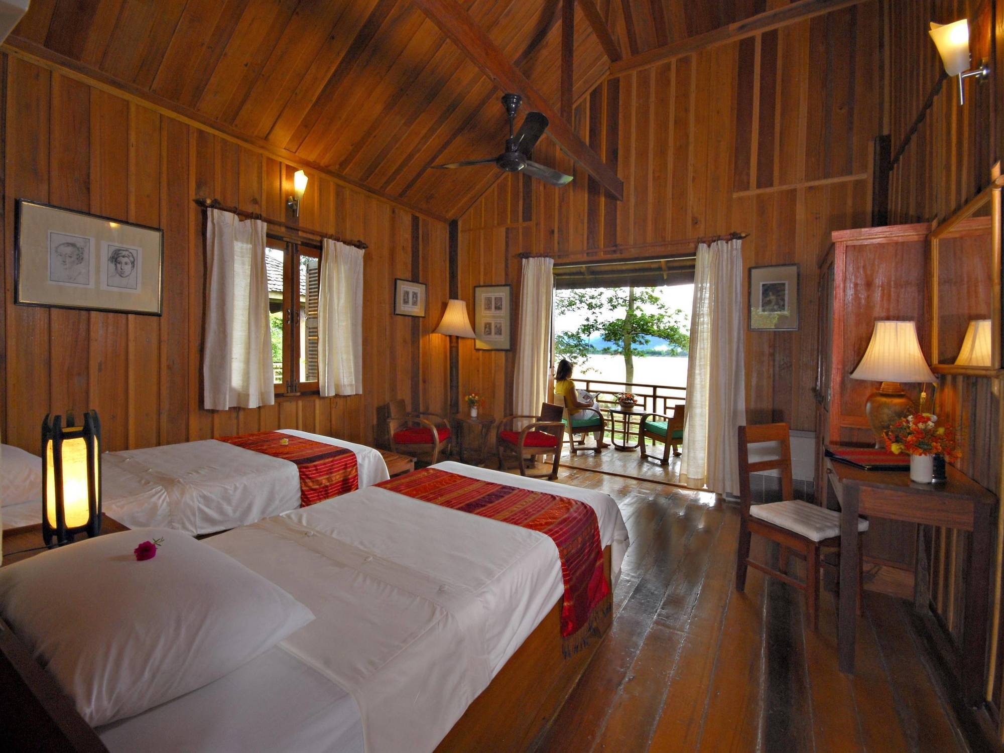 La Folie Lodge Champasak Bagian luar foto