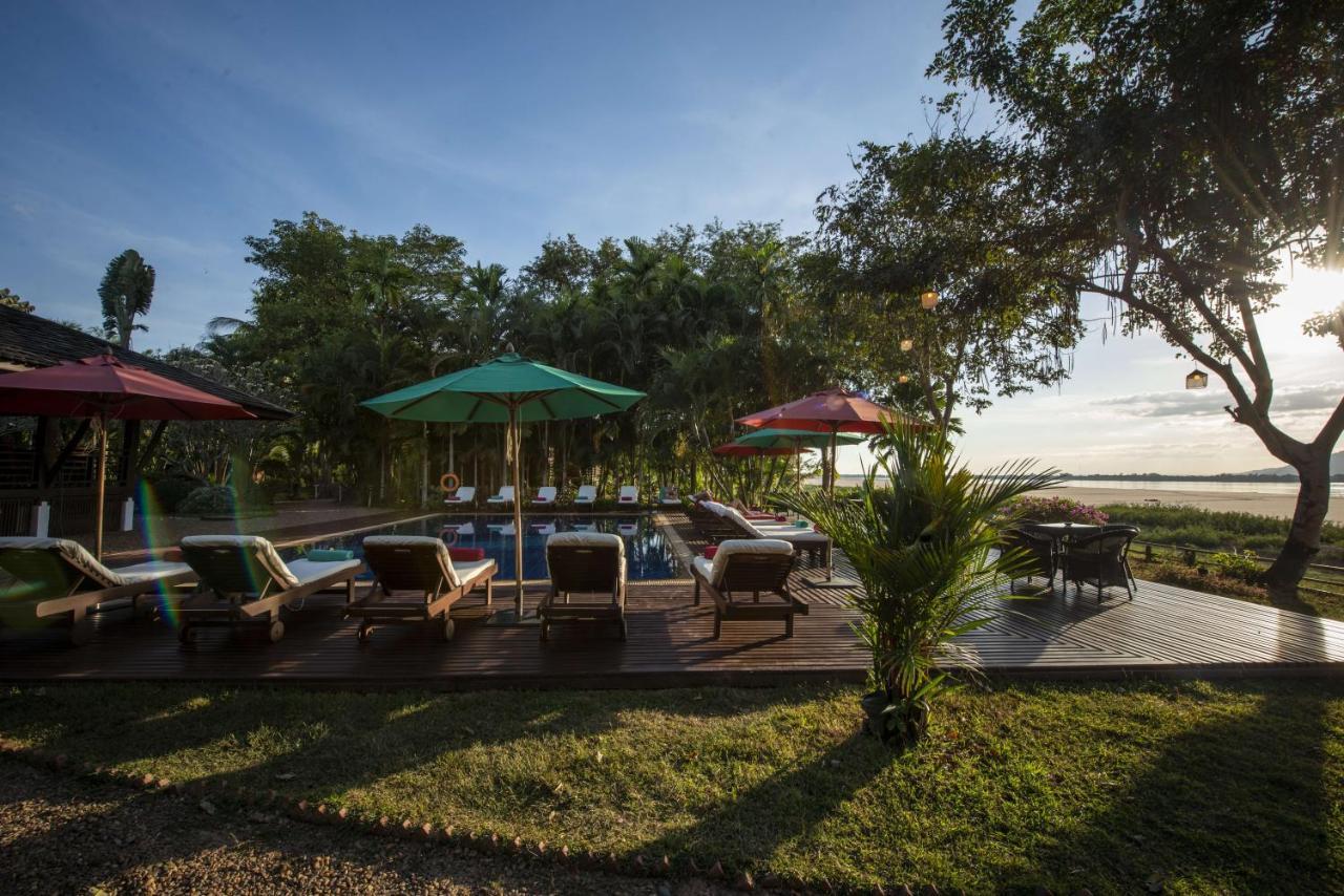 La Folie Lodge Champasak Bagian luar foto