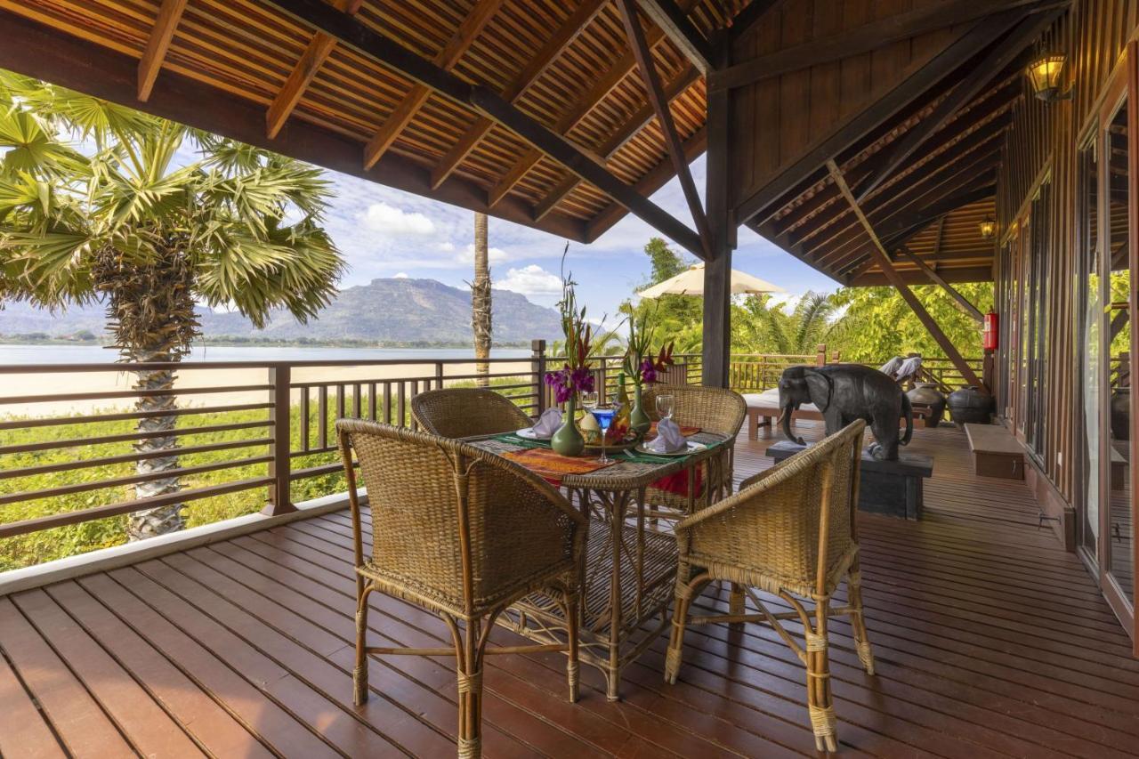 La Folie Lodge Champasak Bagian luar foto